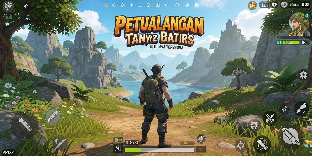 Gameplay menarik API33 di dunia terbuka yang luas dan menakjubkan.