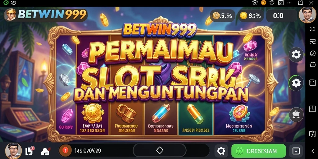 Tampilan gameplay menarik dalam permainan Slot BETWIN999.