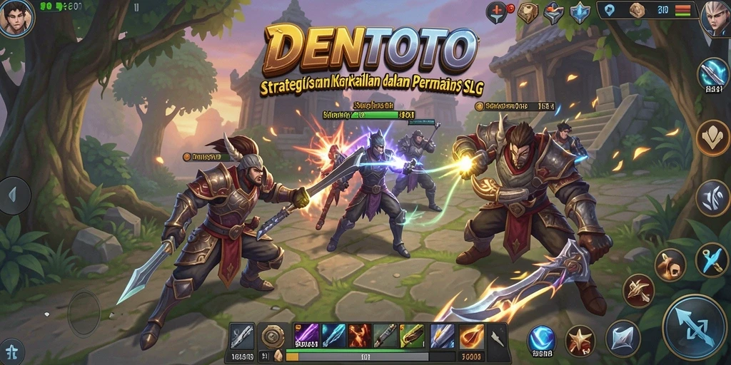 Gameplay seru dari DENTOTO, tantang strategi dan manajemen sumber daya.