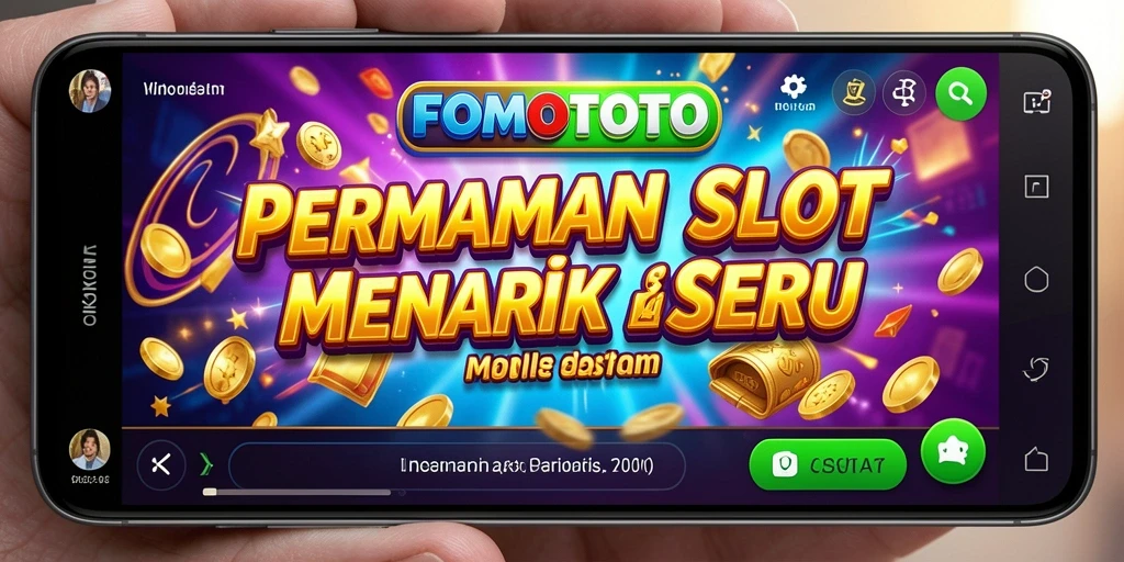 Screenshot dari gameplay menarik FOMOTOTO yang menunjukkan mesin slot.