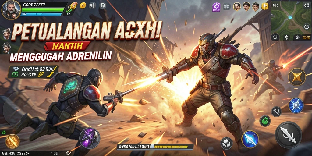 Tampilan gameplay intens GGR7777 dengan aksi yang menegangkan.