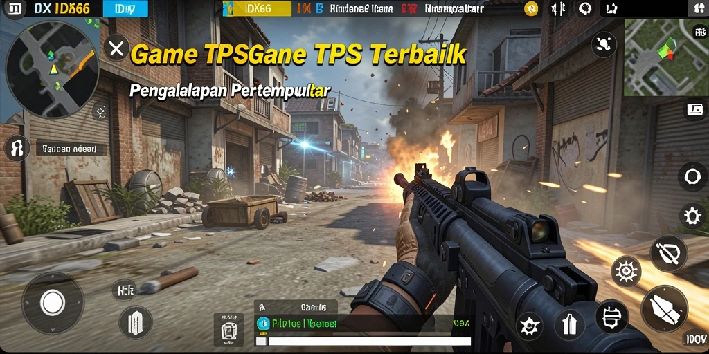 Tangkapan layar <strong>IDX66</strong> menampilkan pertempuran TPS yang mendebarkan.