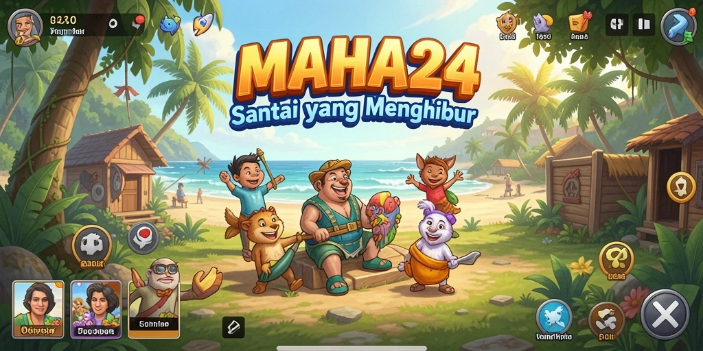Tampilan gameplay MAHA24 yang seru dan mengasyikkan.