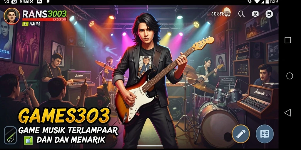 Tampilan gameplay RANS303 yang menarik dan seru.