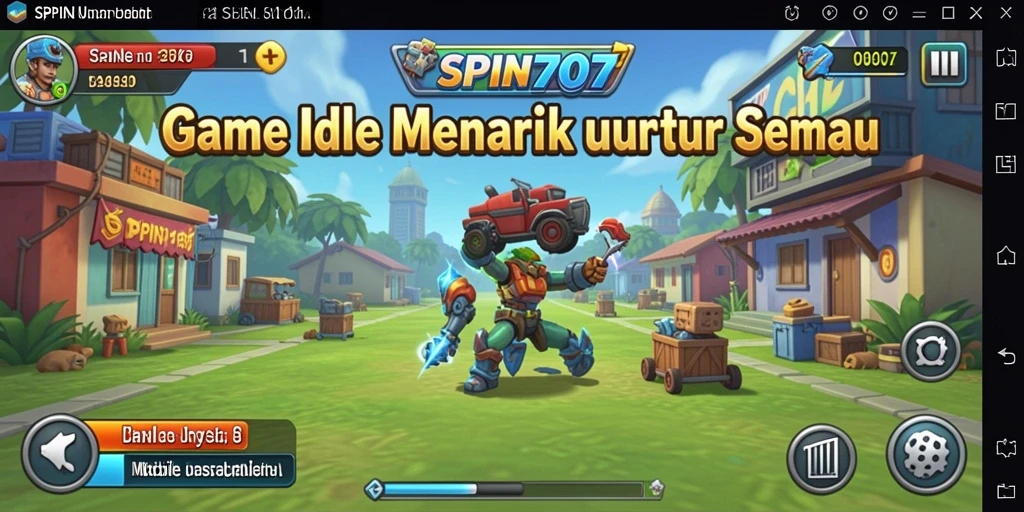 Tampilan gameplay SPIN707 yang mengasyikkan dan interaktif.