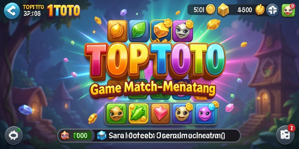 Tangkapan layar gameplay TOP1TOTO yang penuh warna dan seru.